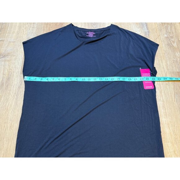 Commando Black Butter Oversized Round Neck Relaxed Fit Tee Large NWT - Picture 5 of 6